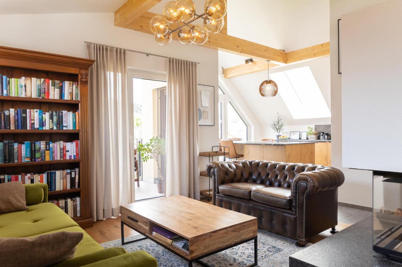 Design Wohnung 'Eiche' Auf Dem Bodanrueck ราดอล์ฟเซลล์ อัม โบเดนซี ภายนอก รูปภาพ