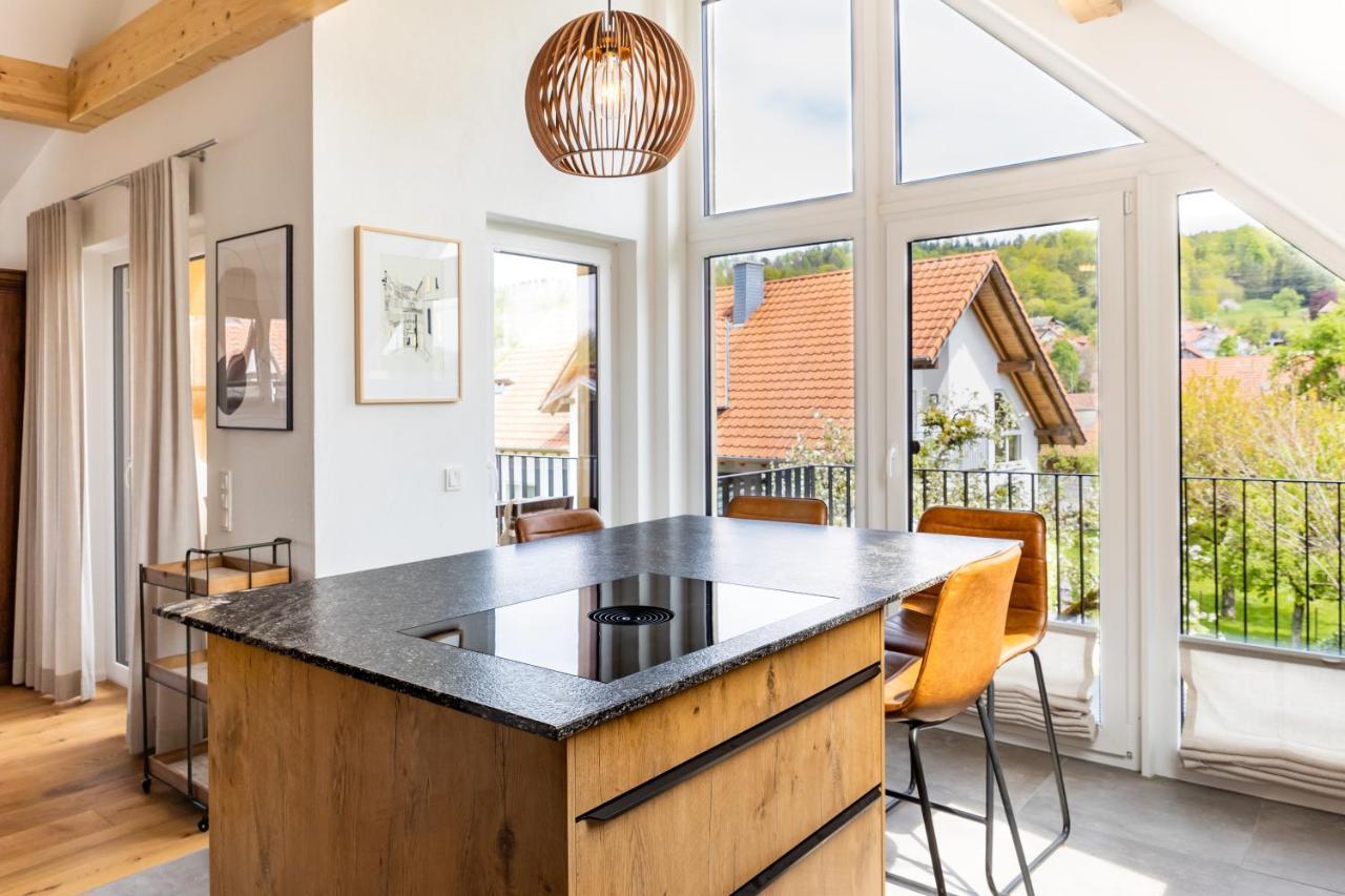Design Wohnung 'Eiche' Auf Dem Bodanrueck ราดอล์ฟเซลล์ อัม โบเดนซี ภายนอก รูปภาพ
